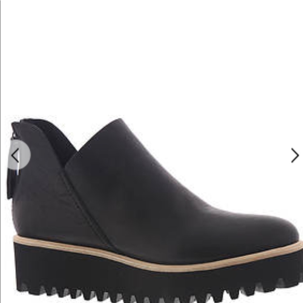 All Black Flatform Shootie